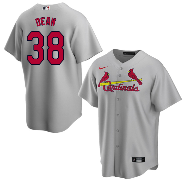 Nike Men #38 Austin Dean St.Louis Cardinals Baseball Jerseys Sale-Gray